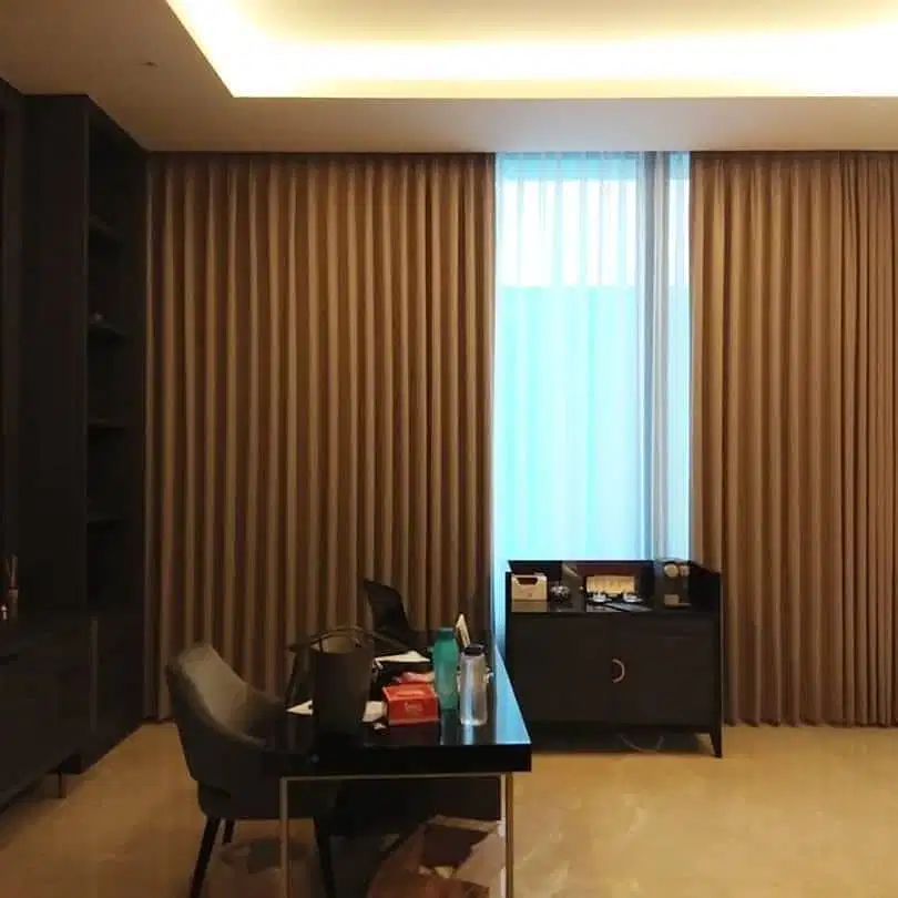 Jual gorden jendela model terbaru gorden pintu blackout gorden kantor