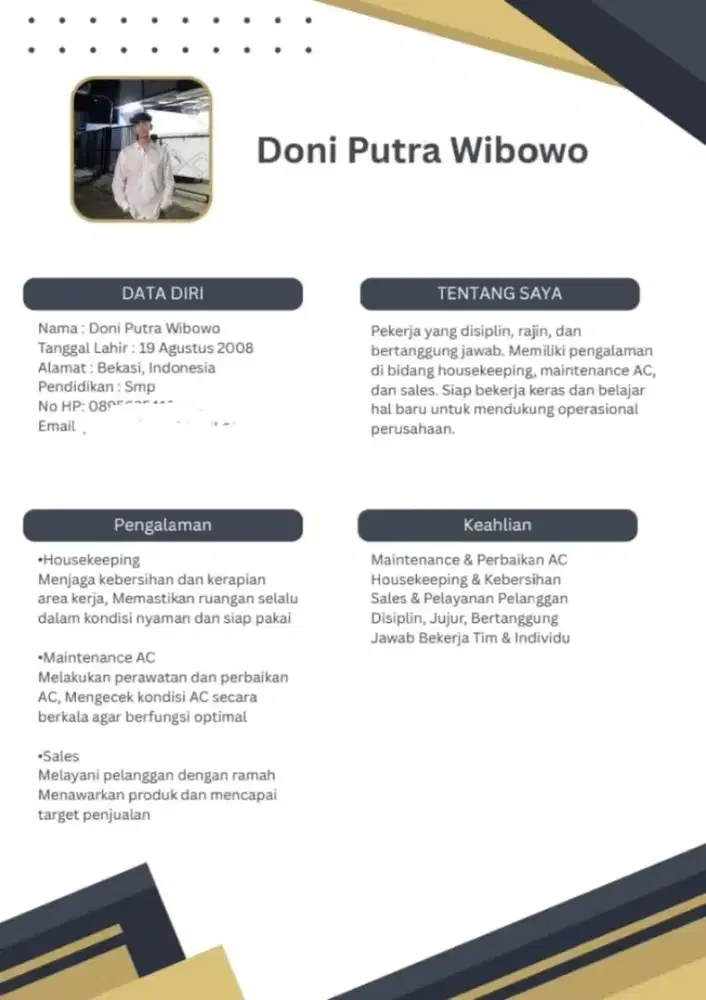 PERMISI INFO LOWONGAN PEKERJAAN APA SAJA