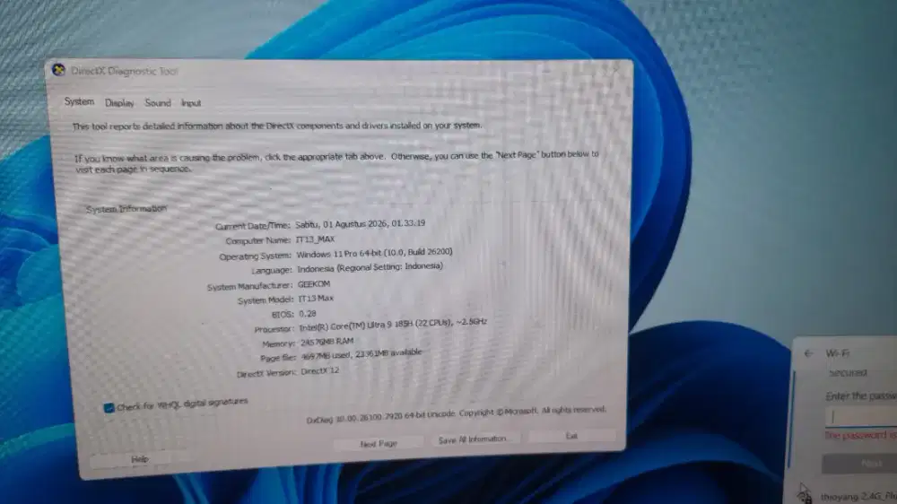 PC Mini i9 Ultra