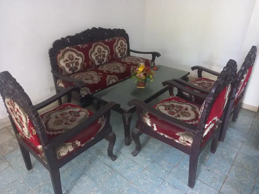 Kursi Jati Satu Set