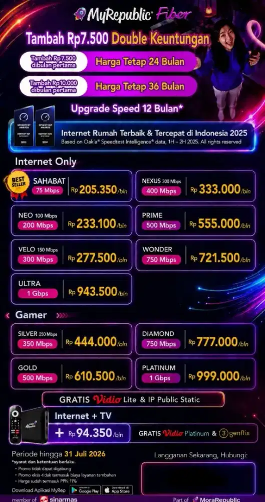 Internet Cepat MyRepublic