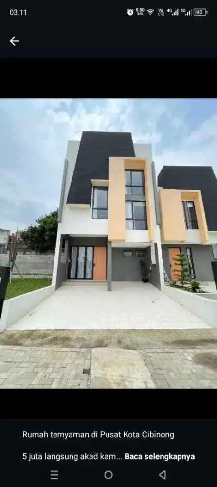 Jual Kapling Rumah Cibinong