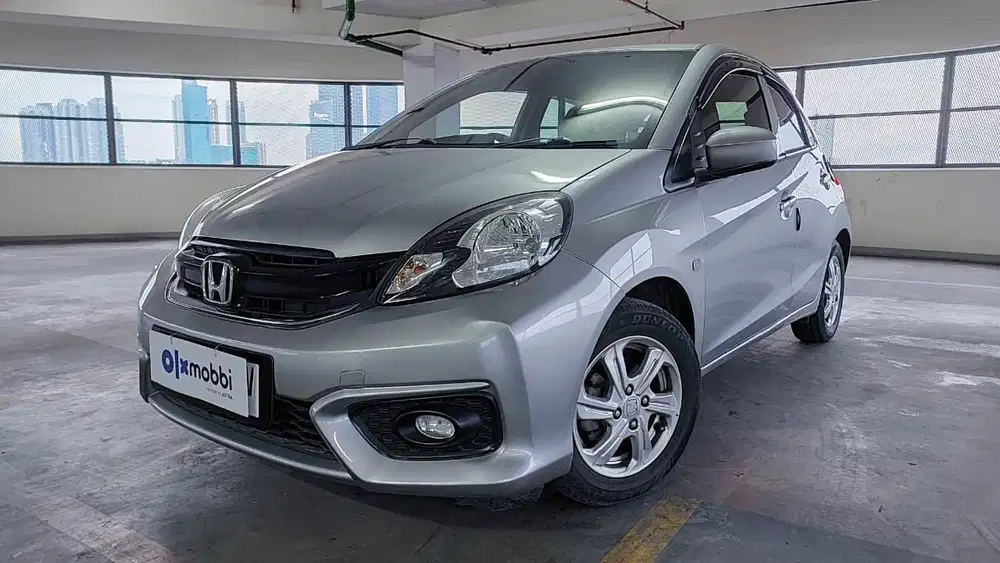 TDP 1 JUTA Honda Brio Satya 1.2 E Bensin-AT 2017 Abu-Abu CWZAB