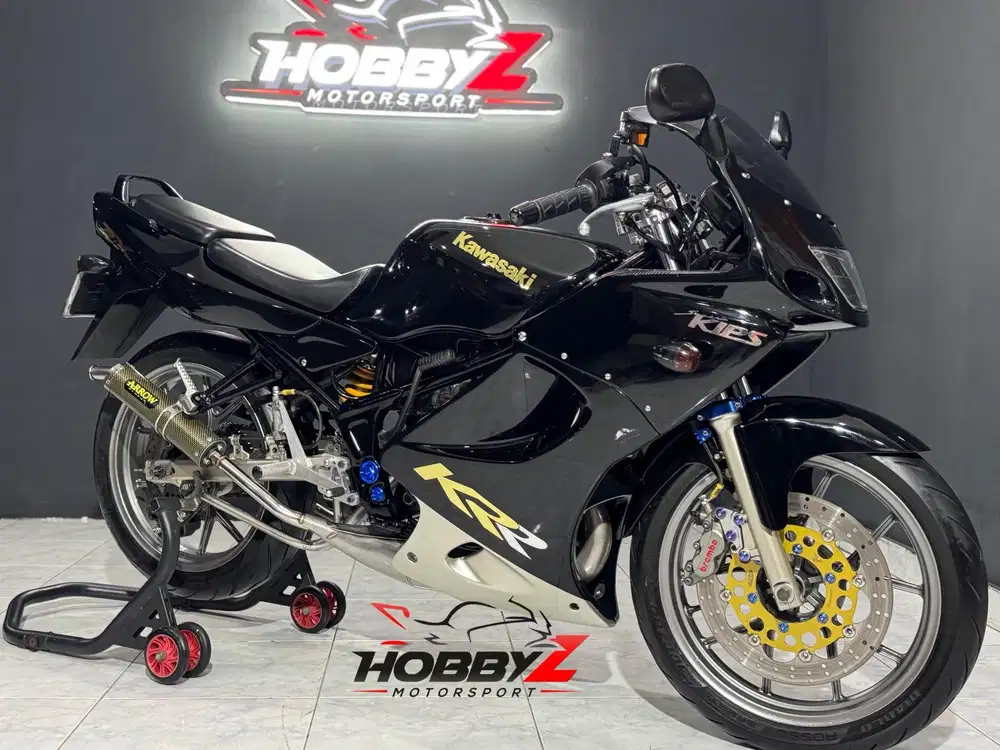 Kawasaki ninja zx 150RR/ninja 150-RR CBU modif hedon 2005 black