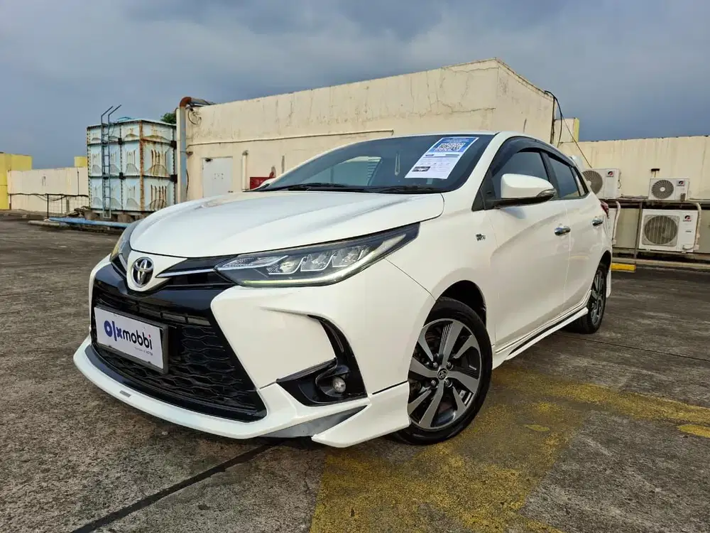TDP 1 JUTA Toyota Yaris 1.5 TRD Sportivo Bensin-AT 2021 Putih C1WAA
