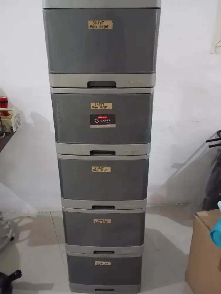 DIJUALRAK KONTAINER 5 PINTU
