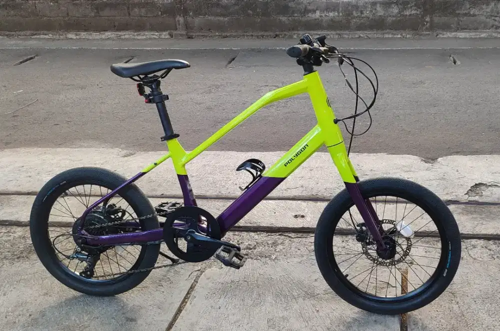 E Bike Polygon Gili Velo alloy ring 20 Bekas normal km rendah