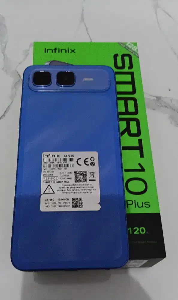 Infinix smart 10 plus NFC ram 8/128 full set