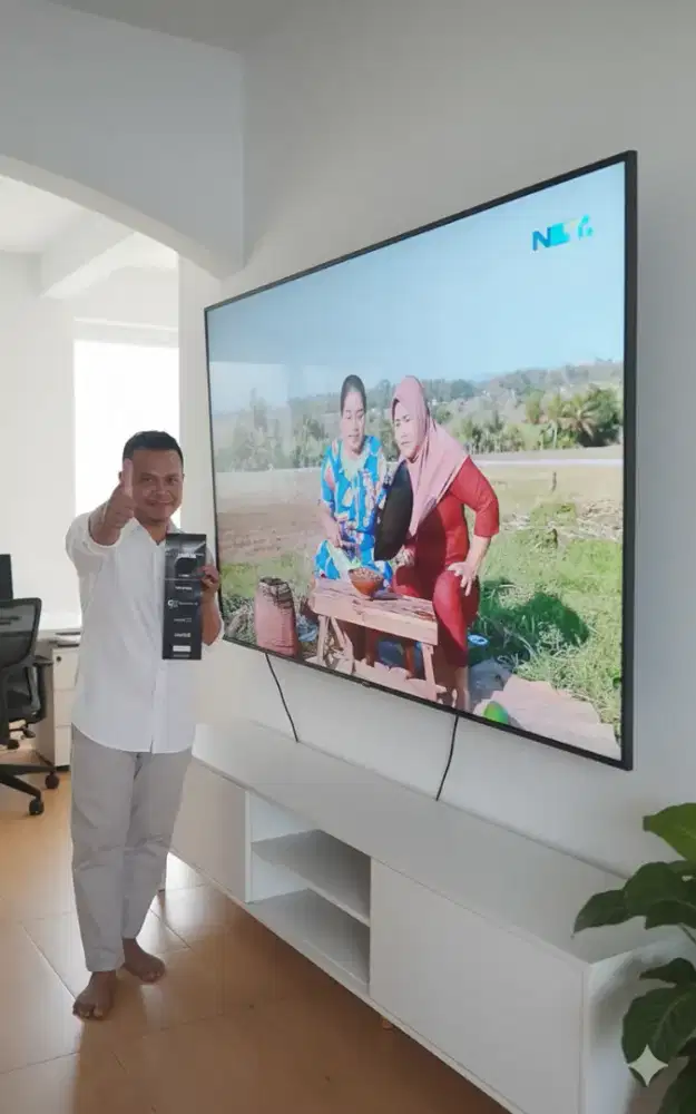pasang serta jual bracket utk gantungan tv led lcd di tembok kuat aman