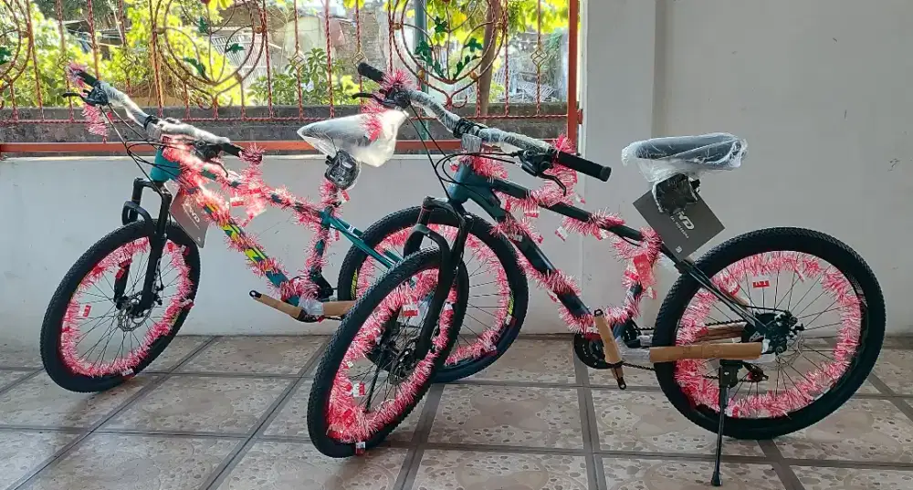 Sepeda MTB merk FWD ring 26 BARU sudah dihias buat doorprize