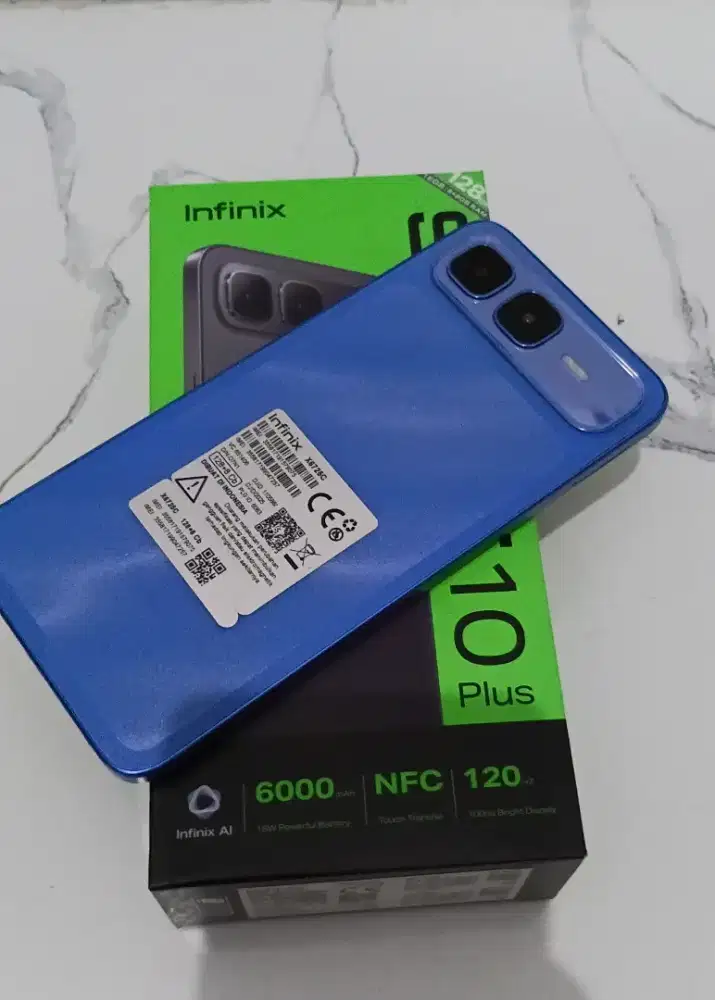 Infinix smart 10 plus NFC ram 8/128 full set