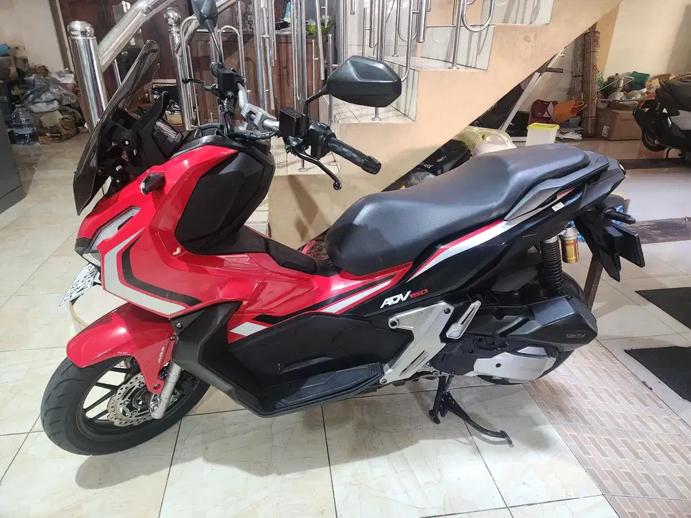 ADV 150 abs hitam merah 2021awal remote 2 gbm