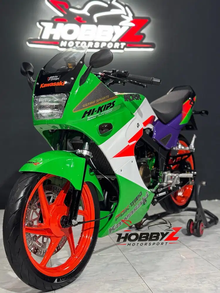 Kawasaki ninja 150R/ninja 150-R modif SSR hedon,istimewa