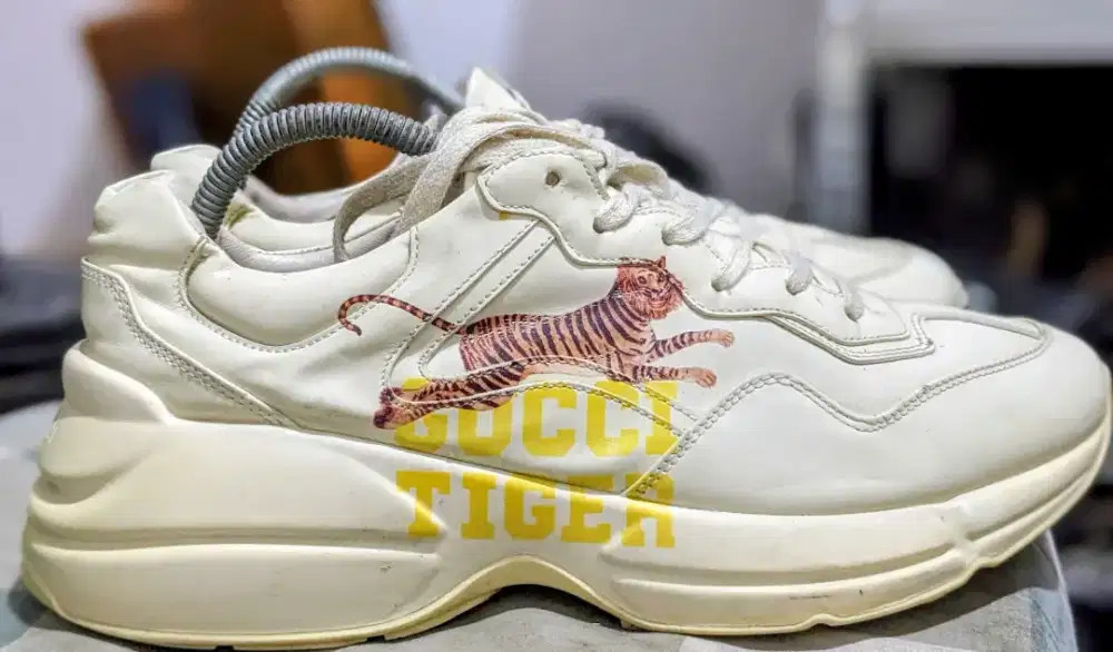 Gucci rhyton tiger size 43 insole 27 (preloved)