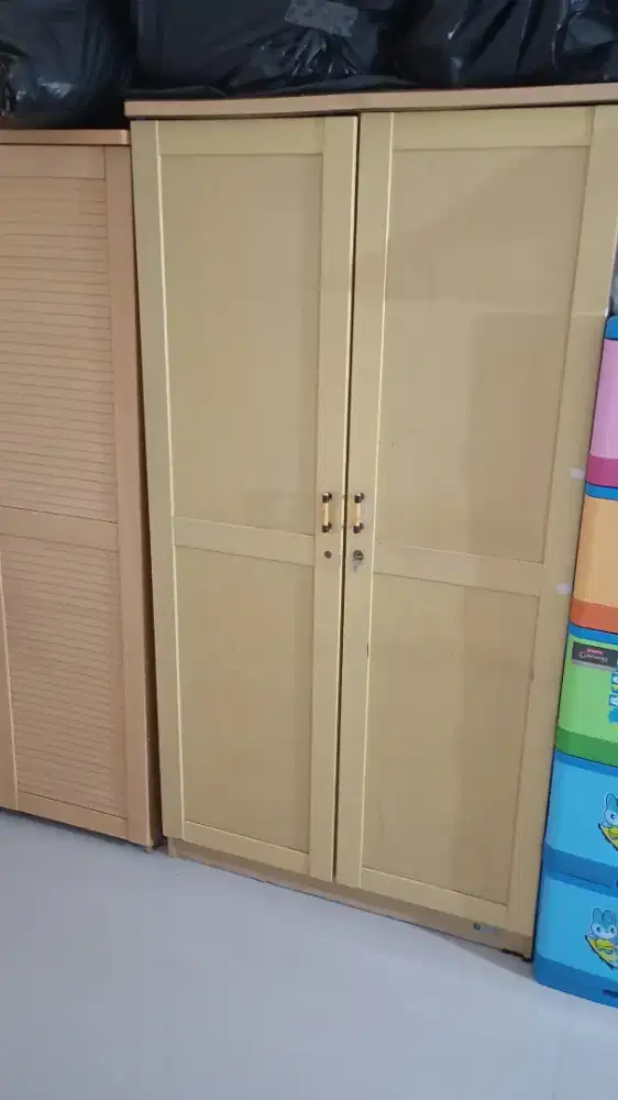 JUAL LEMARI PAKAIAN 2 PINTU LIGNA