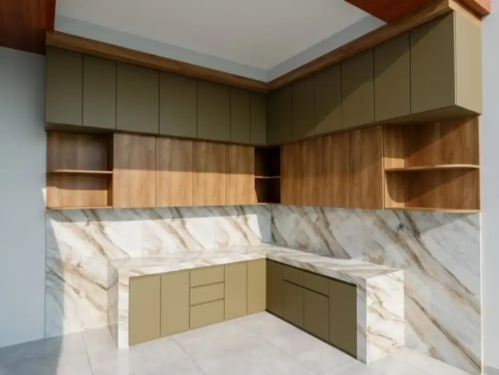Kitchen set minimalis kitchen set murah kitchen set minimalis kitchen
