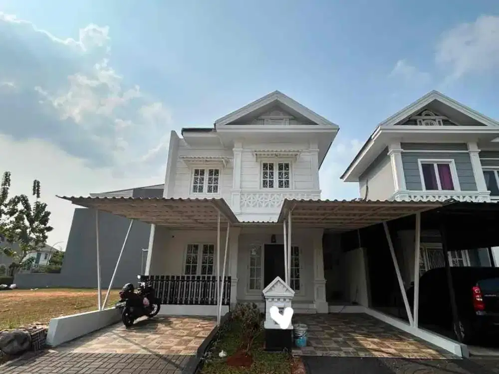 Jual Rumah Dua Lantai Baru Renov Kota Wisata Cibubur