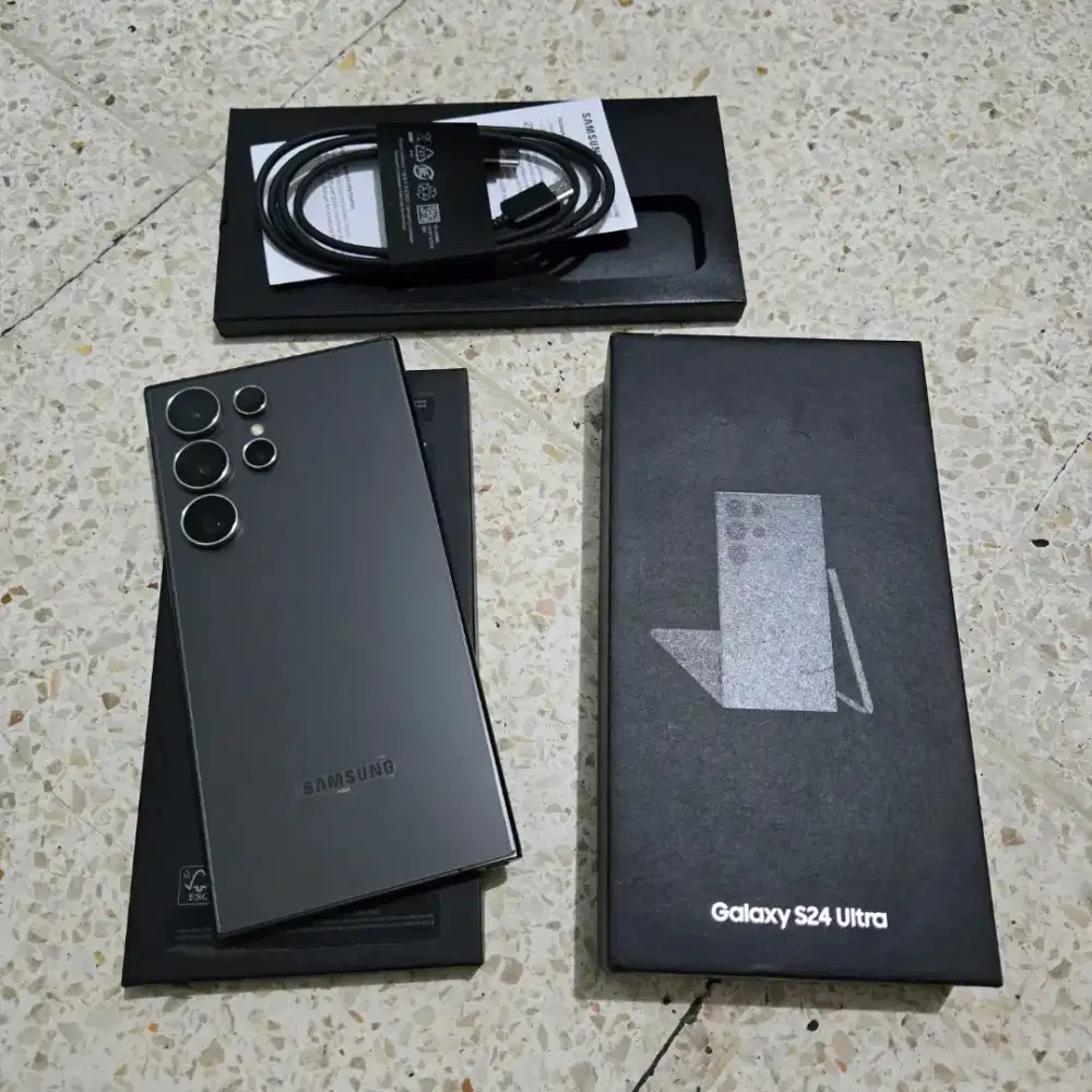 Samsung S24 Ultra 12/512 Gb Second Resmi Sein Muluss Fullset Original