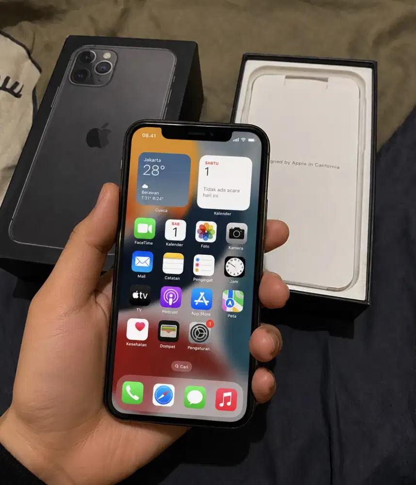 iPhone 11 Pro 64GB Mulus & Siap Pakai, Bisa Semua Kartu