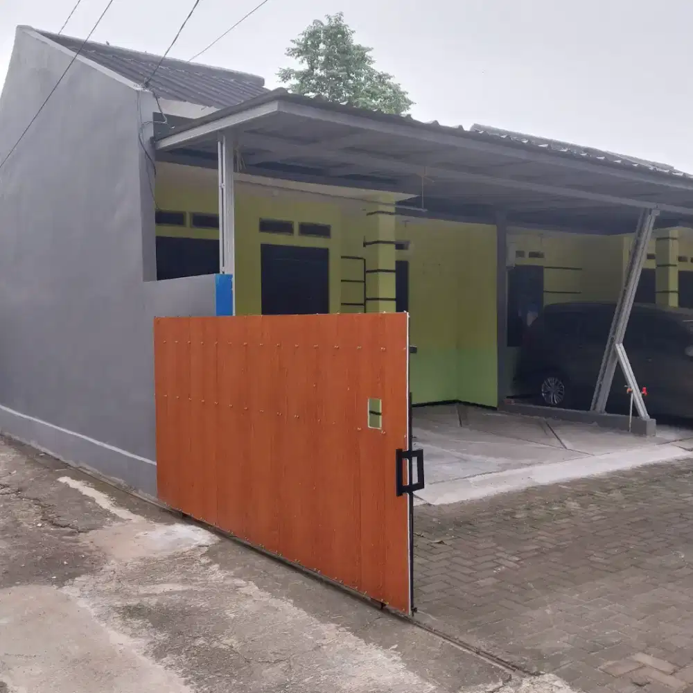 Rumah cluster di kontrakan