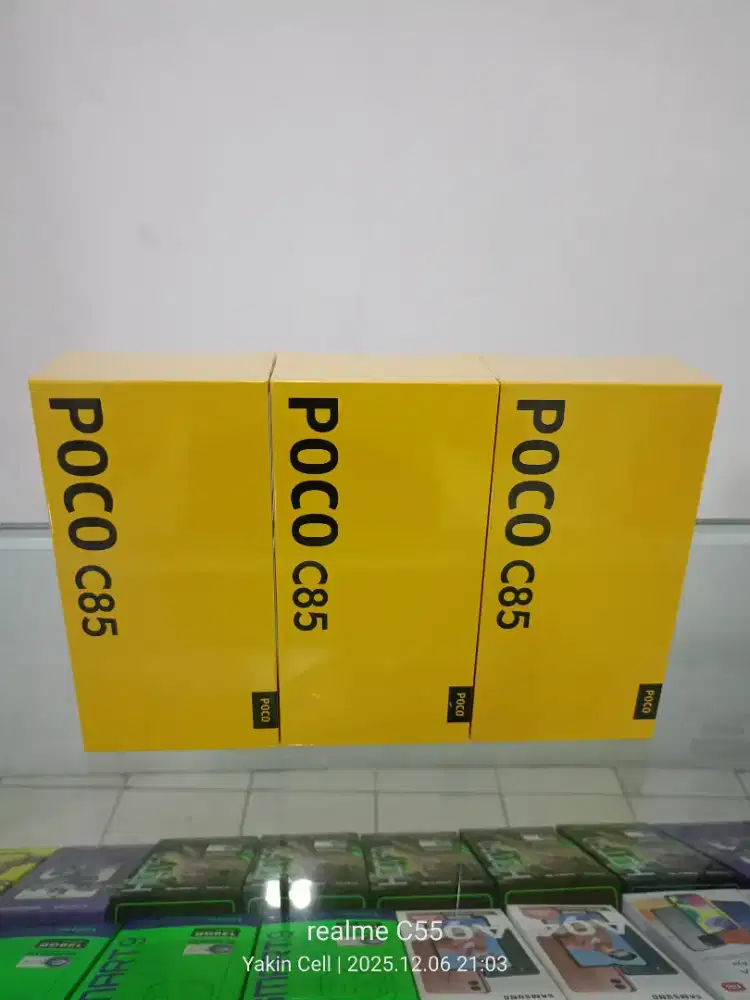 Poco C85 6/128 GB NFC Helio G81 Batre 6000 mAh Garansi Resmi