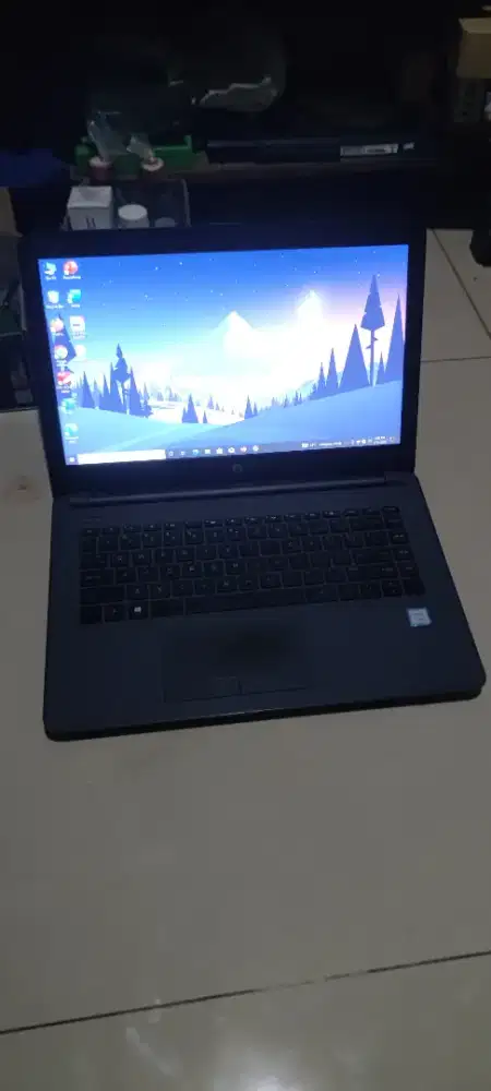 HP 240 G6 normal baterai 3 jam tinggal pakai aj