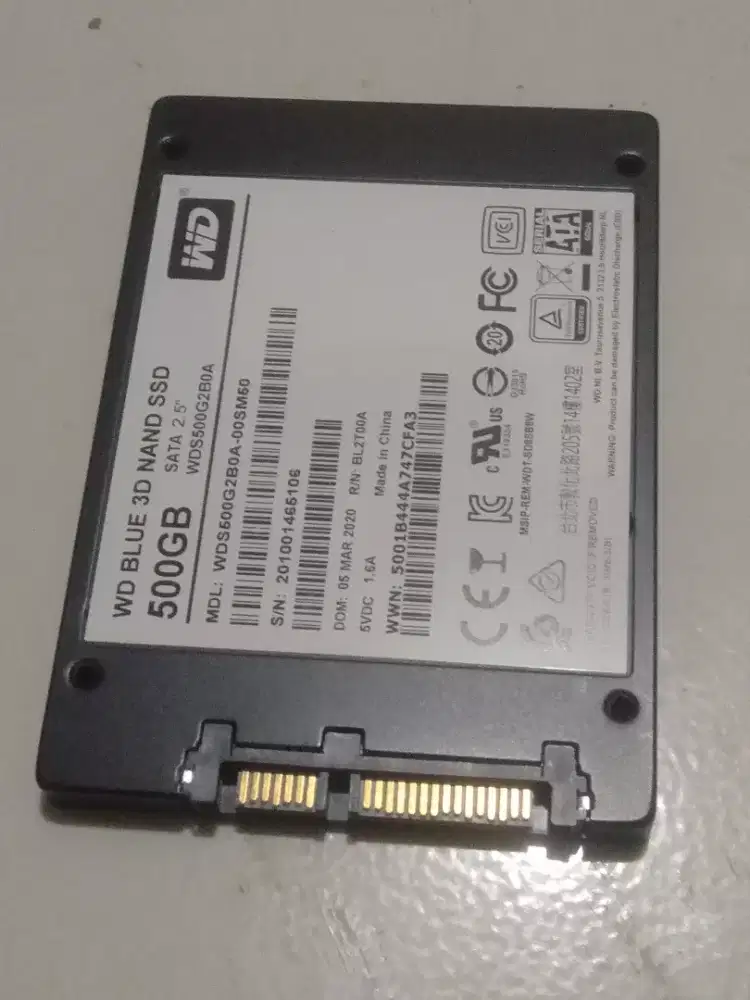 SSD 500GB WD BLUE MURAH BU