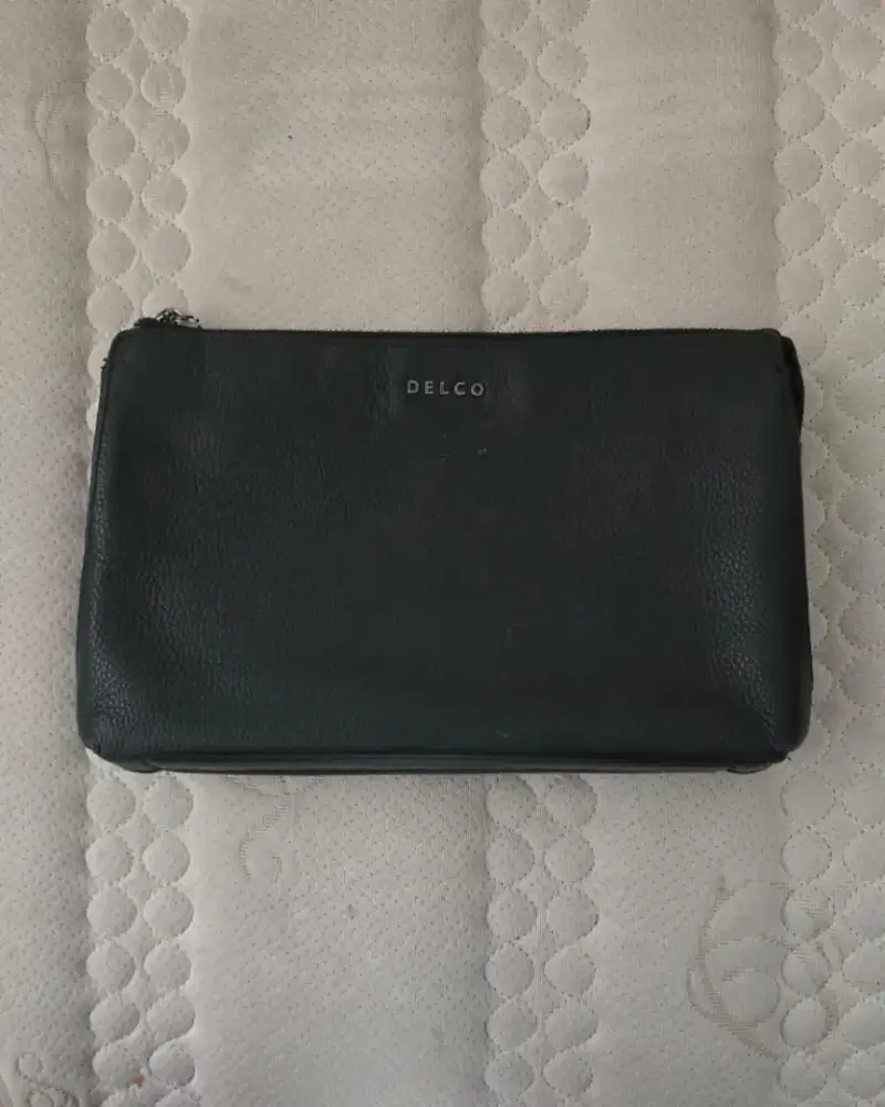 Handbag Kulit Pria Merk Delco Original