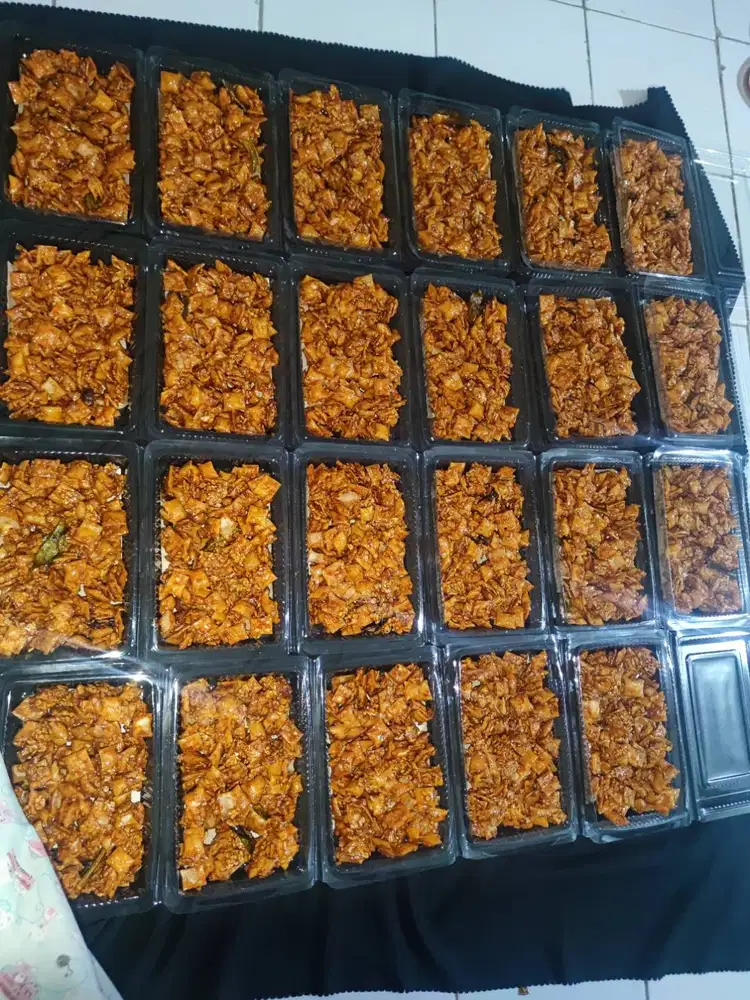 Makanan Kering tempe