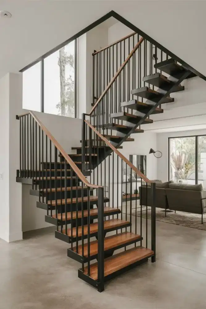 Railing tangga minimalis