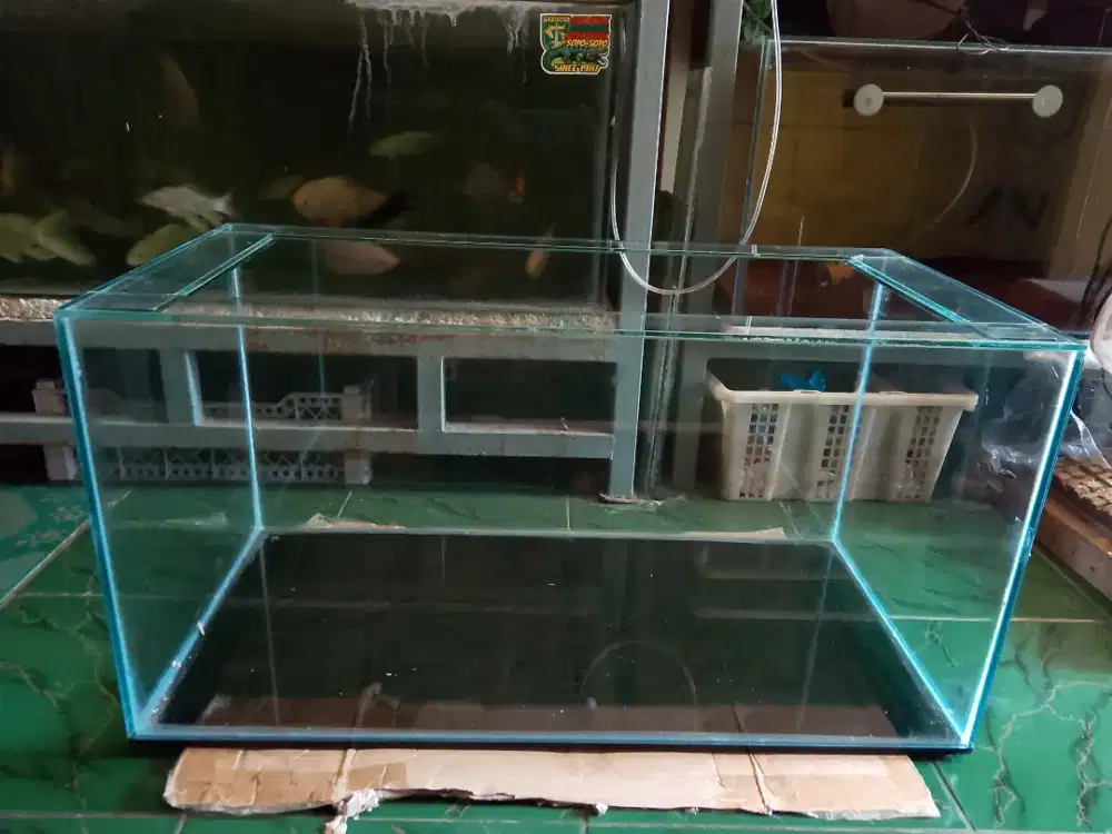 Aquarium 60*30*30 baru