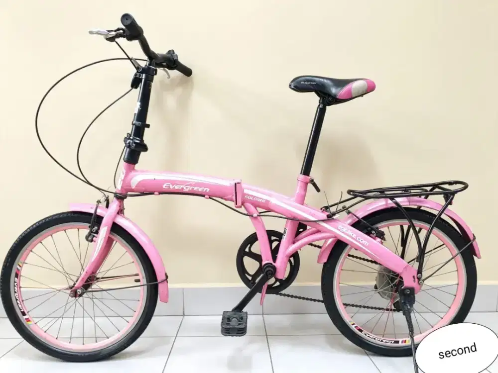 Sepeda lipat uk20 bekas