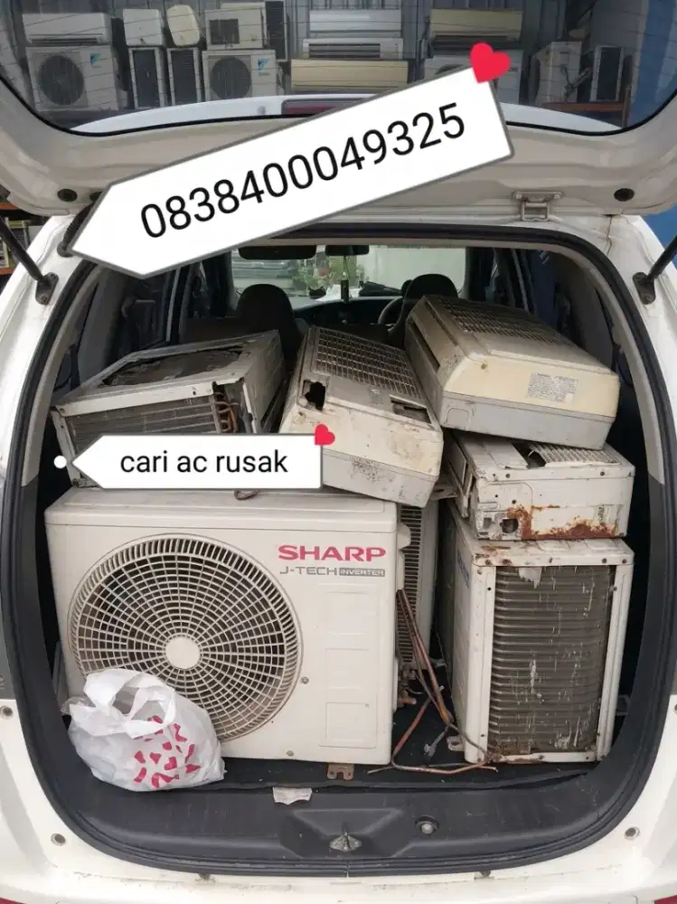 Terima ac bekas atau rusak