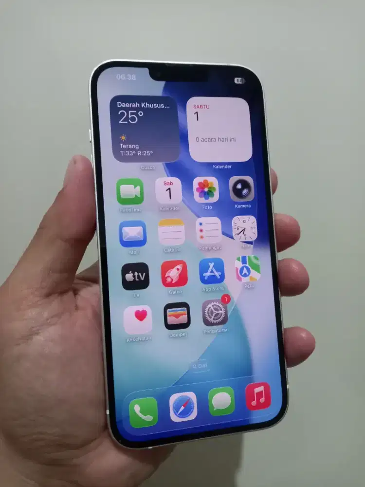IPhone 14+ Plus 128Gb Fullset ex inter (Sim Lock) normal