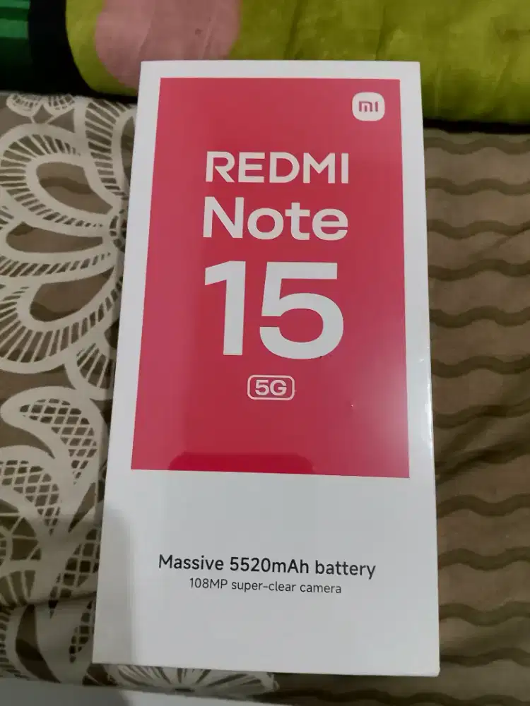 Jual HP xiaomi note 15 5g segel