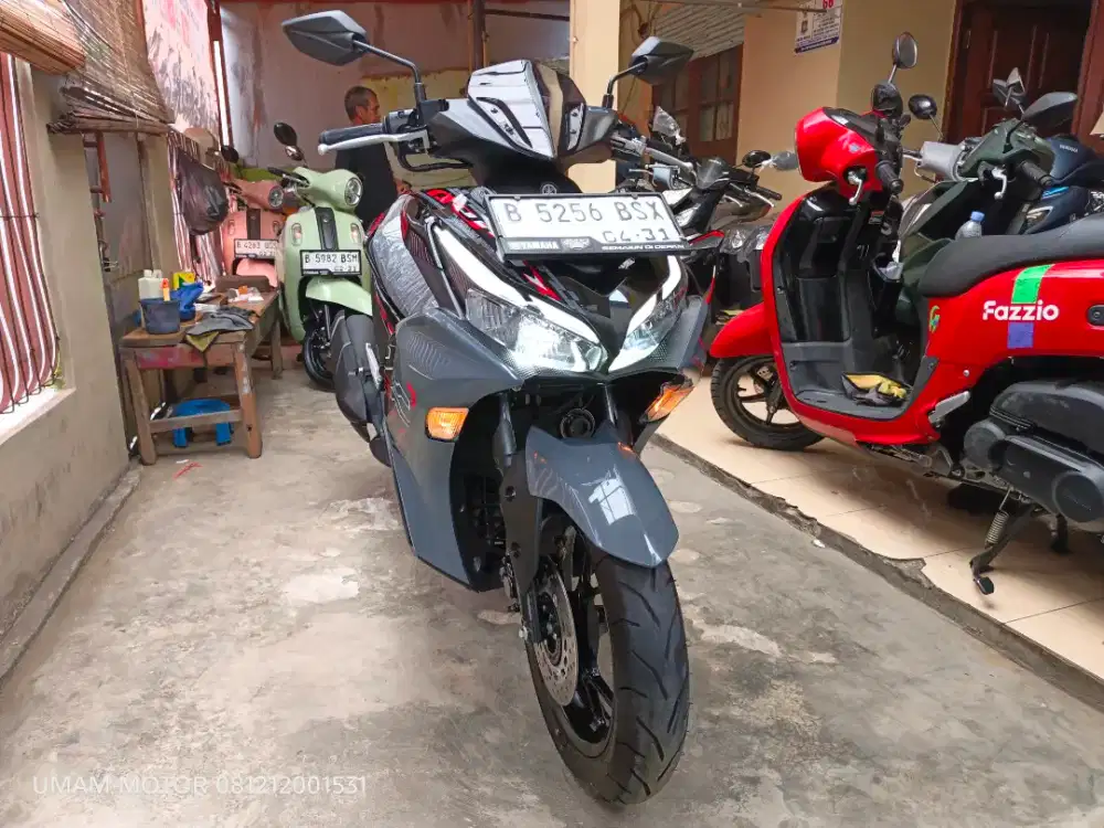 KM 1K YAMAHA AEROX 155 VVA 2026 BLN 4 BS TT 2025 DI CILEDUG HARGA PAS