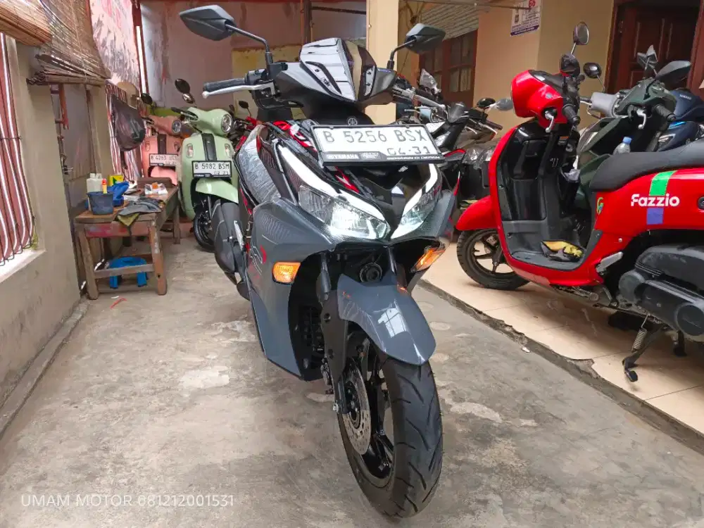 KM 1K YAMAHA AEROX 155 VVA 2026 BLN 4 BS TT 2025 DI CILEDUG HARGA PAS