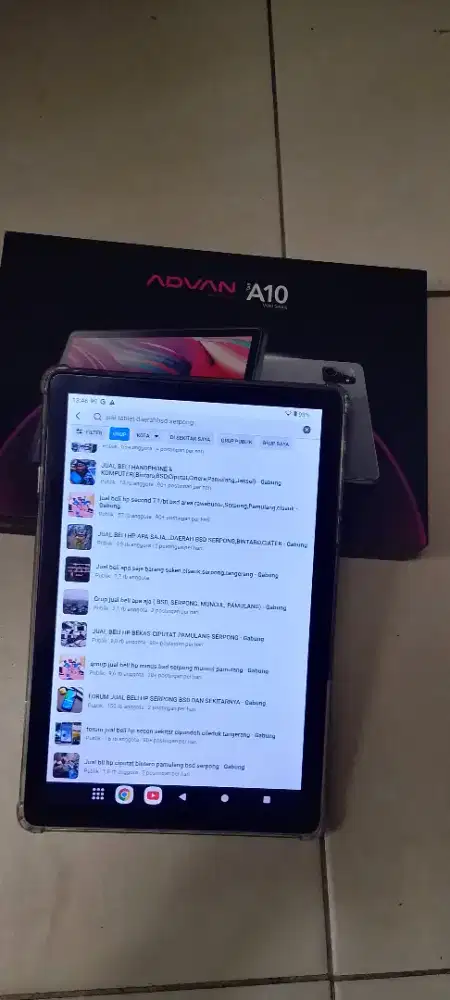 TAB ADVAN A10 WIFFI ONLY