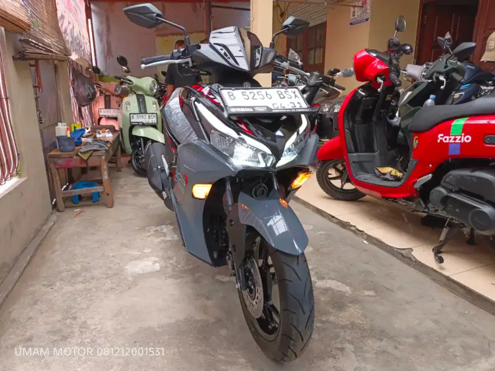 KM 1K YAMAHA AEROX 155 VVA 2026 BLN 4 BS TT 2025 DI CILEDUG HARGA PAS