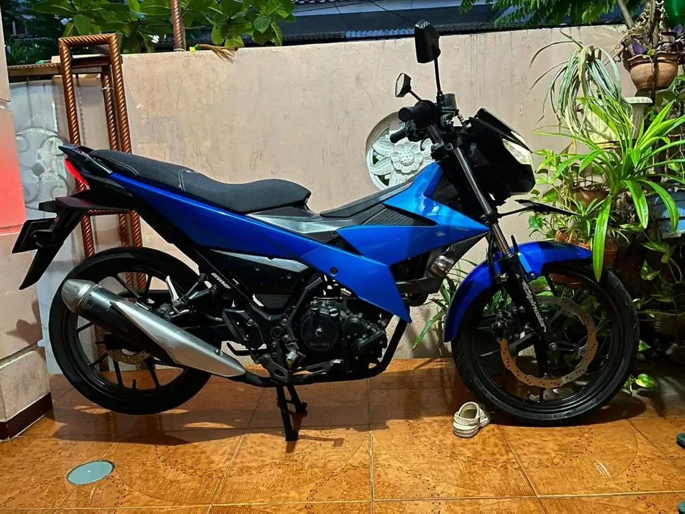Jual Satria Fu Fi GP Edition pajak plat on panjang