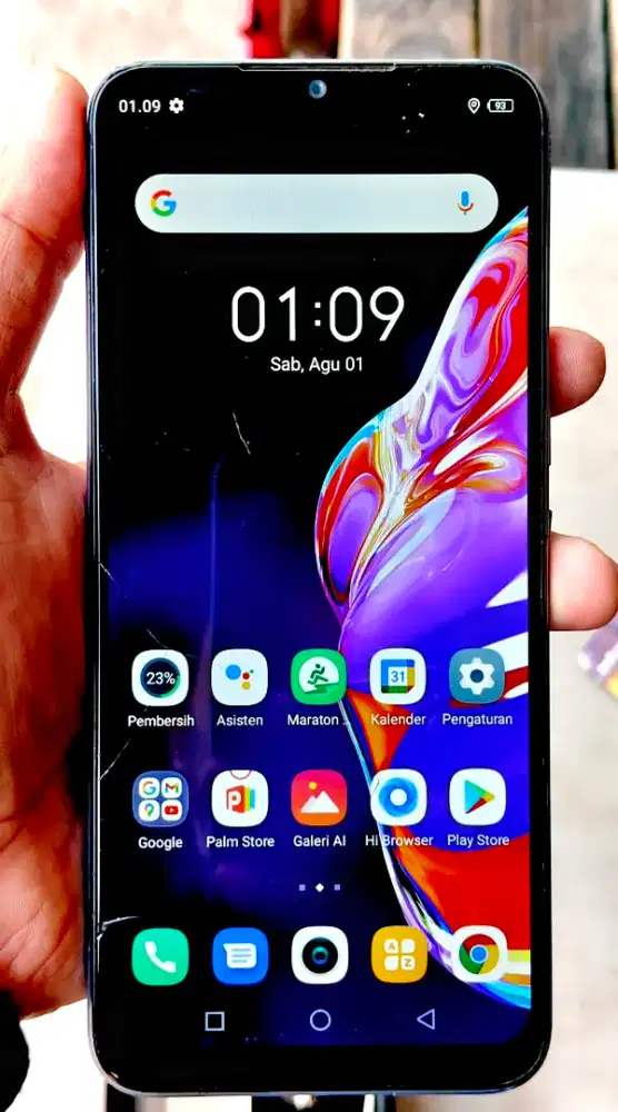 Dijual HP infinix HOT 10 S, RAM 6/128 GB