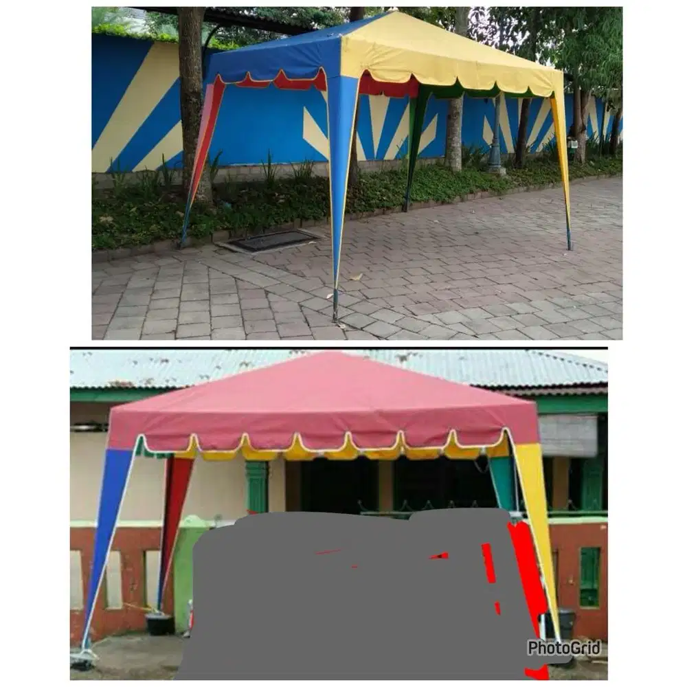 Tenda kafe dan tenda payung (bs antr skitr medan)