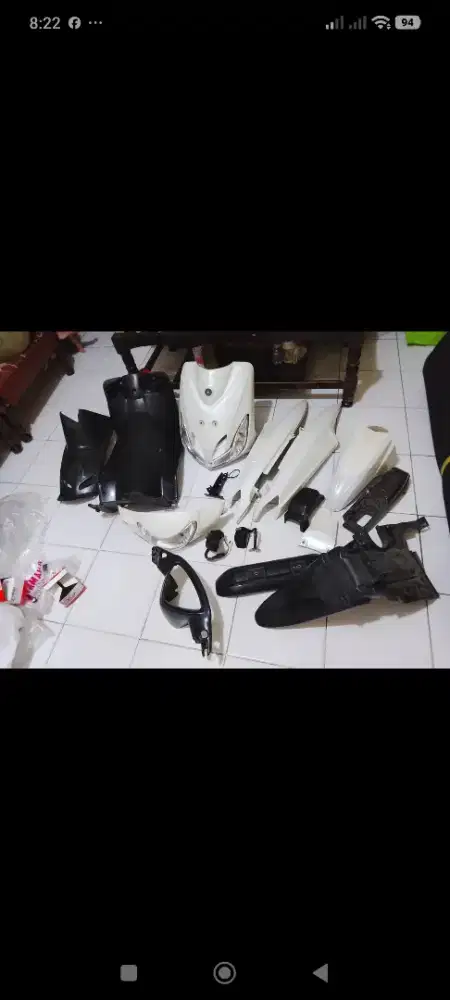 Cover body motor mio