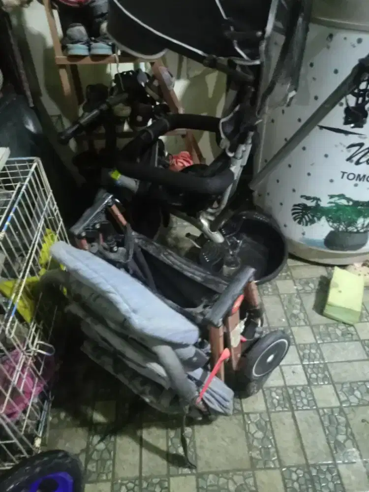 Sepeda anak n stroler masih layak