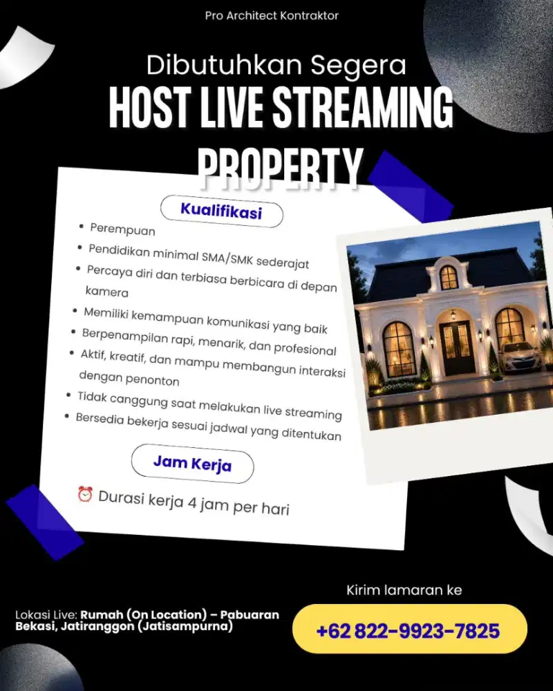 Loker live tiktok property