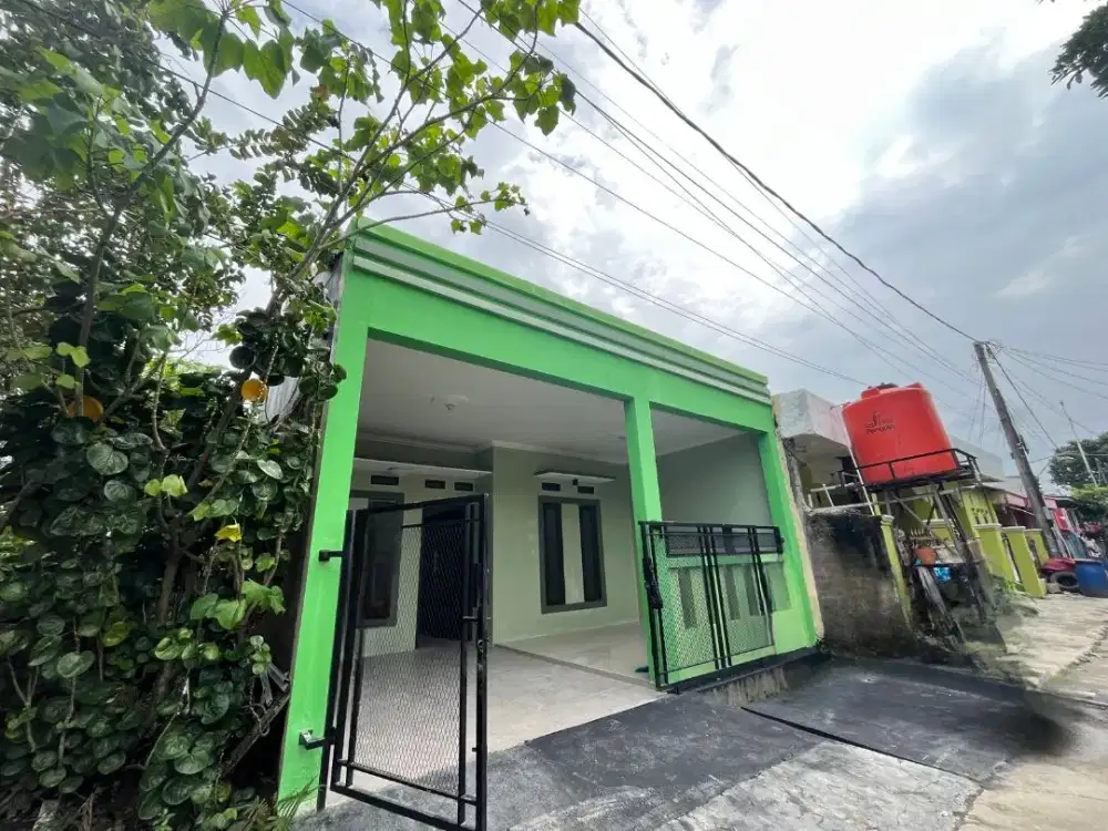 JUAL RUMAH MURAH FULL BANGUNAN BARU DI KOMPLEK KOTA SERANG BARU, CIBARUSAH