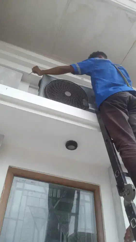Jasa cek Bongkar pasang ac & water hiter Bergaransi