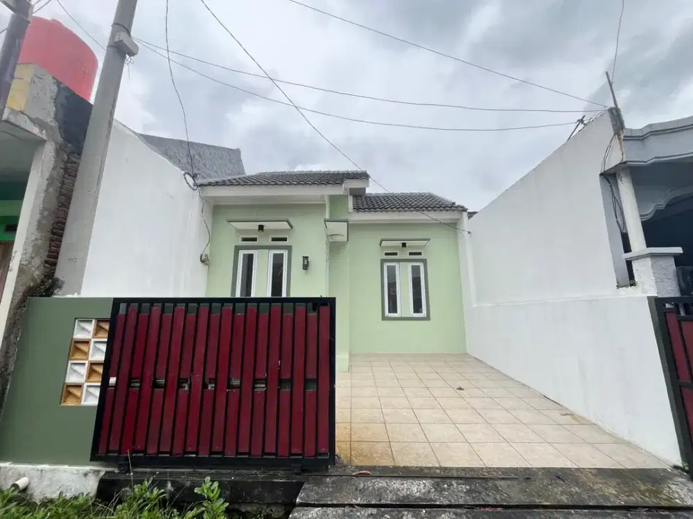 RUMAH MURAH DIJUAL LT 60  BEBAS BANJIR DALAM CLUSTER DI GRAND RESIDENCE CITY, SETU