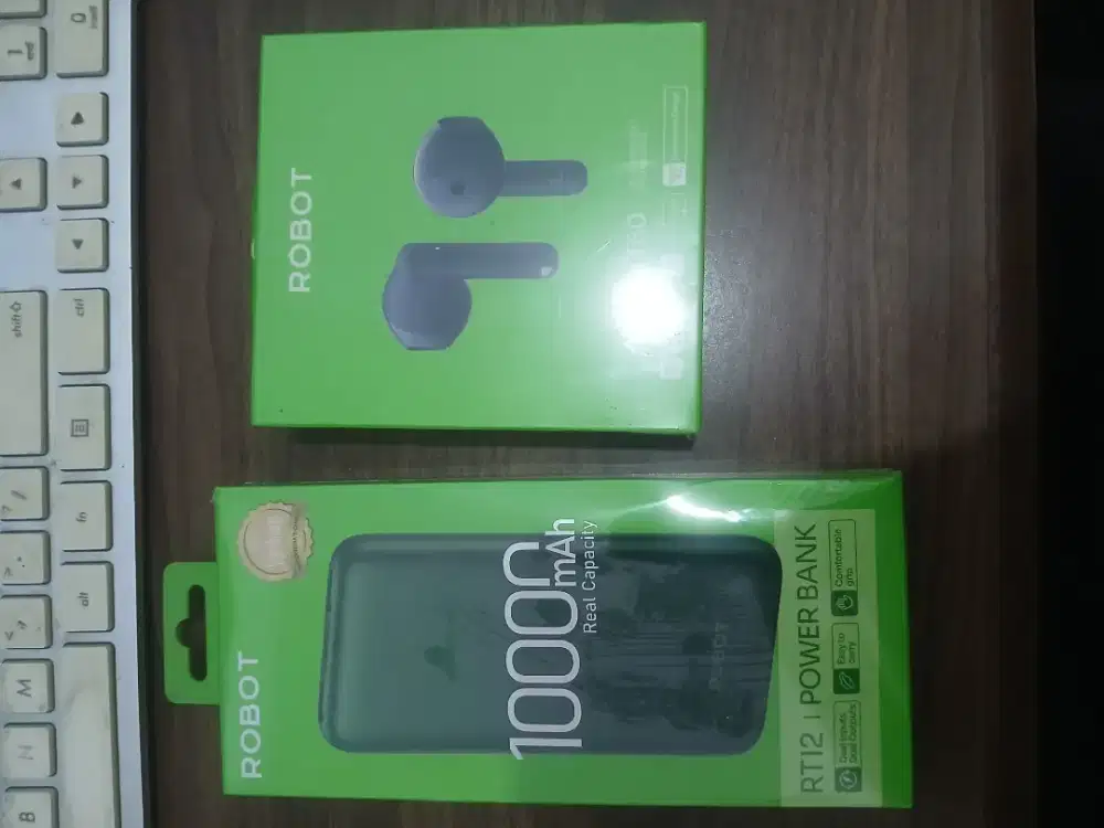 Jual Powerbank dan TWS Robot