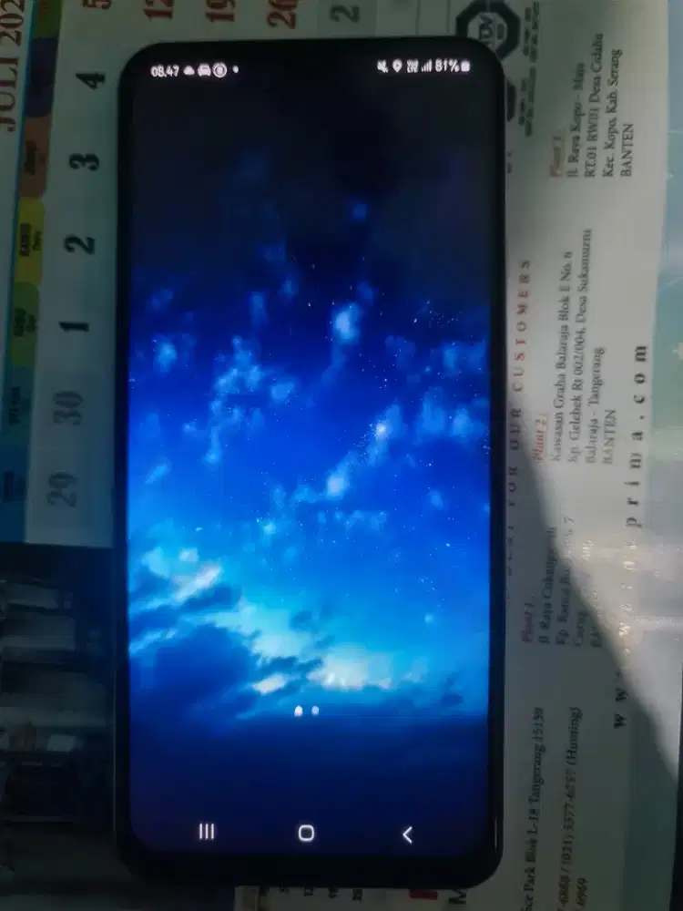 Samsung a13 pemakaian normal